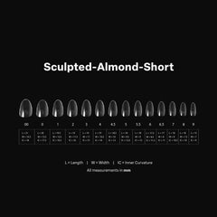 APRÉS Gel-X Almond: borde libre más grueso para mayor durabilidad.