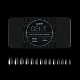 APRÉS Gel-X extenciones almendra en caja con 280 piezas para múltiples tallas.