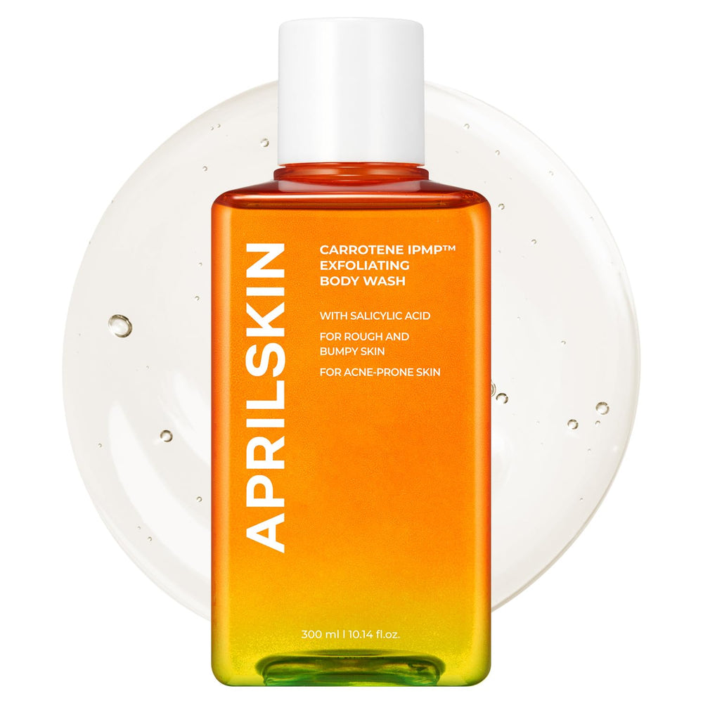 APRILSKIN Carrotene IPMP exfoliante corporal en botella para exfoliar suavemente la piel