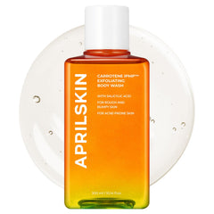 APRILSKIN Carrotene IPMP exfoliante corporal en botella para exfoliar suavemente la piel