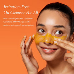 APRILSKIN Carrotene IPMP Hydromelt: fórmula suave para piel sensible y ojos delicados.