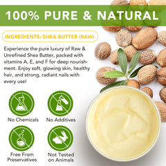 APUUFYQC crema de manos con manteca de karité para cuidado diario.