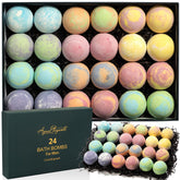 Coffret Aqua Elegante bombes bain homme 24 — parfum durable pour le spa.
