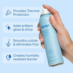 Aquage Beyond Shine – vaporisateur-brume-fine: application légère pour des cheveux éclatants.