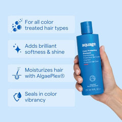 Aquage Champú Botanicas Marinas, ingredientes nutritivos para el cabello.