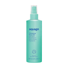 Aquage engrosante en aerosol: botella para volumen inmediato.