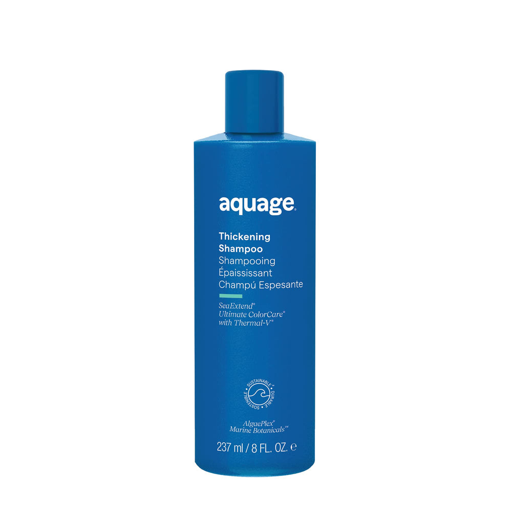 Aquage SeaExtend Engrosamiento shampoo botella: aporta cuerpo al cabello fino