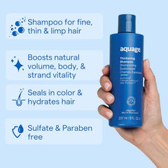 Aquage SeaExtend espumación cremosa para lavado suave