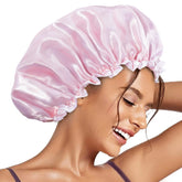 Capucha Aquior para ducha de doble capa, mantiene el cabello seco.
