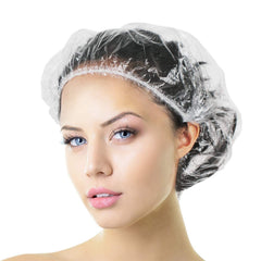 Gorro de ducha Aquior desechable, 30 piezas, protege del agua durante la ducha