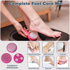 Aqvesane accesorios de pedicura: exfoliación y limpieza profunda.