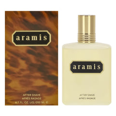 ARAMIS loción para después del afeitado con aroma amaderado y cuero elegante para uso diario