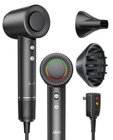 ARAS secador de pelo con motor brushless para secado rápido y eficiente.