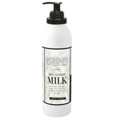 Archipelago Botanicals Soy Milk Lotion en frasco-18oz, hidratación suave para piel seca.