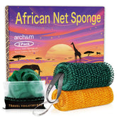 ARCH&M Afroscrub: esponja de red africana para exfoliar suavemente la piel.