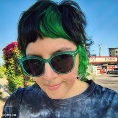 ARCTIC FOX Iris Green textura suave: color duradero sin amoníacos.