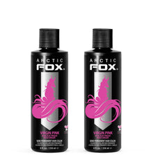 ARCTIC FOX Virgin Pink: bote de tinte para lograr rosa vibrante en cabello claro.
