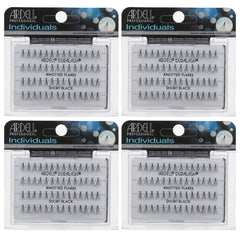 Ardell agrupaciones de pestañas en formato corto negro para un look personalizado.