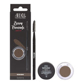 Ardell Brow Pomade envase castaño medio para definir cejas con acabado natural.