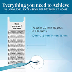 Ardell Configuración de 4 longitudes 10-12-14-16 mm para volumen