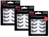 Ardell Demi Wispies Negro, paquete de 3: pestañas largas y naturales para uso diario.