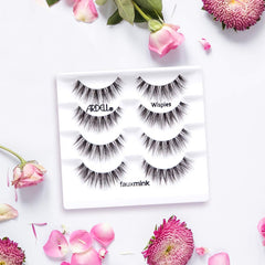 Ardell Faux Mink Wispies: volumen natural que realza la mirada sin esfuerzo.