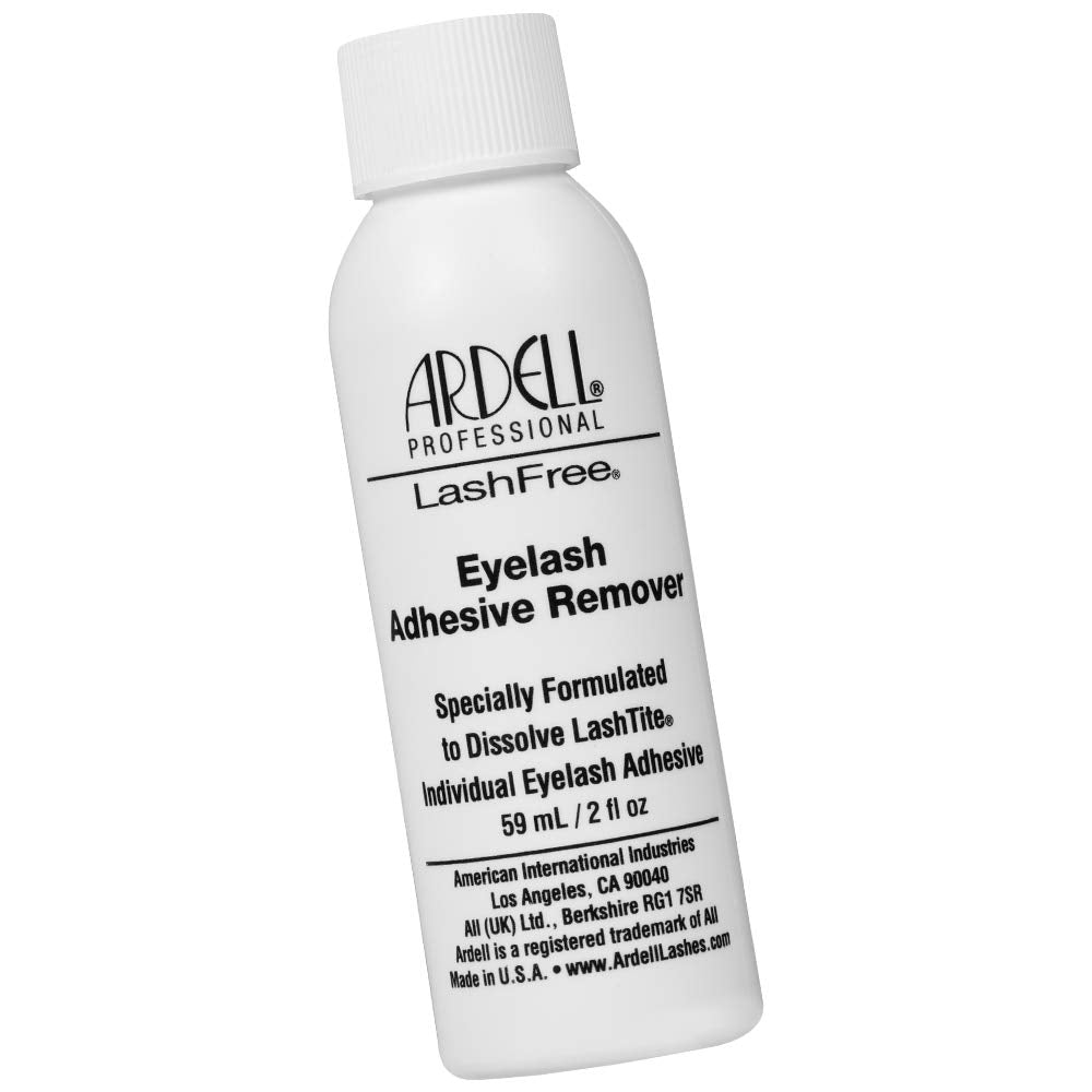 Ardell LashFree remover pegamento adhesivo: disuelve rápido y facilita la retirada precisa.