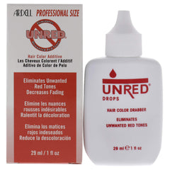 Ardell Unred neutraliza tonos rojos en cabello teñido durante el proceso de color