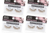 Ardell Wispies con nudo cruzado natural para acabado suave y realista.