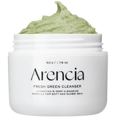 ARENCIA Limpiador Mochi de Arroz, textura cremosa para limpieza suave diaria.