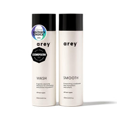 Arey Shower Duo: bouteille shampoo offrant pigment durable et douceur quotidienne