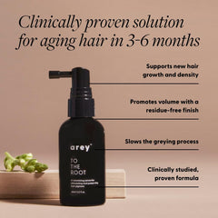 Arey To The Root Serum, textura ligera sin grasa para el cabello