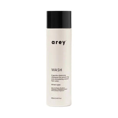 Arey Wash Shampoo, bouteille: soin capillaire doux favorisant pigmentation et vigueur des cheveux