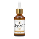 Argan Cosmetics: botella de aceite de argán puro para piel y cabello con hidratación ligera.