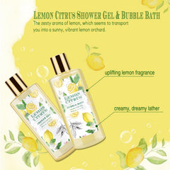 Baño de burbujas ArioseMonde limón, relajación aromática