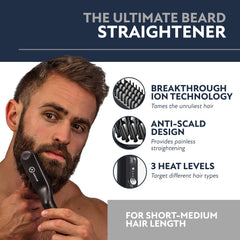 Arkam ajuste de calor con 3 niveles para todo tipo de barba