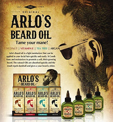 Arlo's Aceite para barba original, ingredientes naturales para cuidado diario.