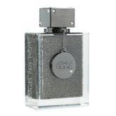 Armaf Club de Nuit Bling frasco detalle muestra acabado lujoso para colección.