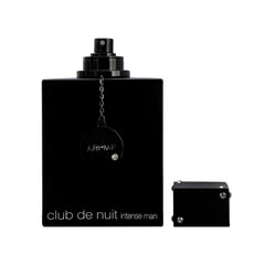 Armaf Club de Nuit Intense Man, botella negra elegante para armario.