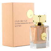 Armaf Club de Nuit Ladies, botella frontal, perfume floral frutal para momentos especiales.