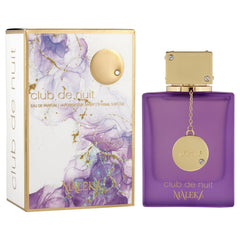 Armaf Club de Nuit Maleka para mujer, botella lateral, aroma elegante y versátil