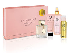 Conjunto de regalo Armaf Club De Nuit para mujeres: aroma elegante para ocasiones.