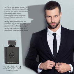 Armaf Club Night Intense base notes image emphasizes musk and vanilla warmth