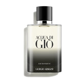 Armani Beauty Acqua di Gio: botella frontal elegante para hombre.