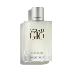 Armani Beauty Acqua di Gio, botella frontal, aroma fresco para uso diario.