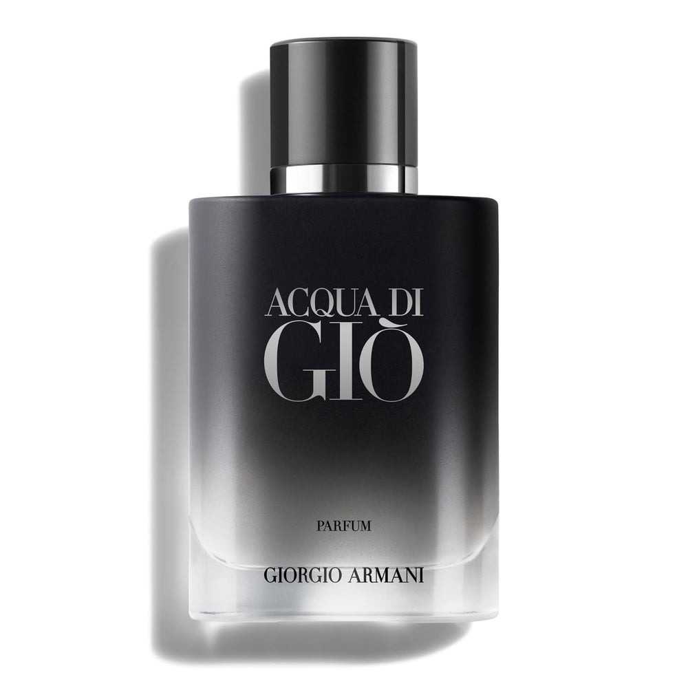 Armani Beauty Acqua di Giò Parfum, botella frontal, fresca marina para uso diario.