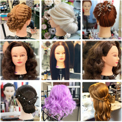 Longitud de cabello 26-28 pulgadas para estilos completos.