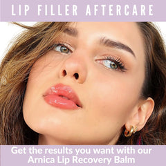 Arnique cuidado post-tratamiento para labios delicados y confort suave.