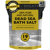 Aromasong sal de mar para baño spa, grano fino, experiencia suave