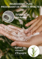 AROMATICA textura con granulos de sal para exfoliación suave